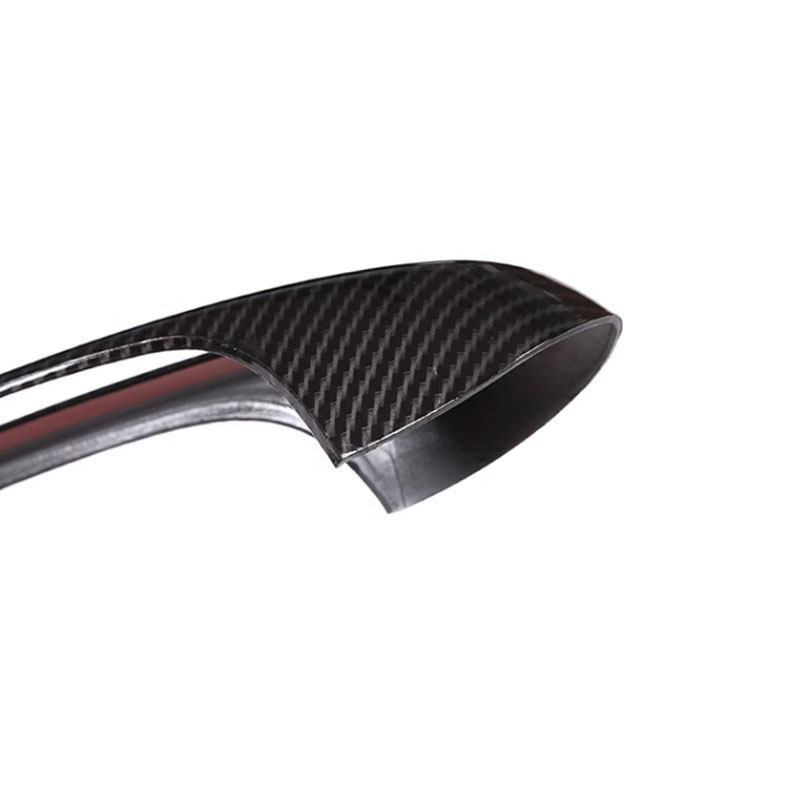 Voor Bmw 5 Series G30 Abs Auto Buitendeur Handgreep Cover Decoratie Trim Koolstofvezel Textuur