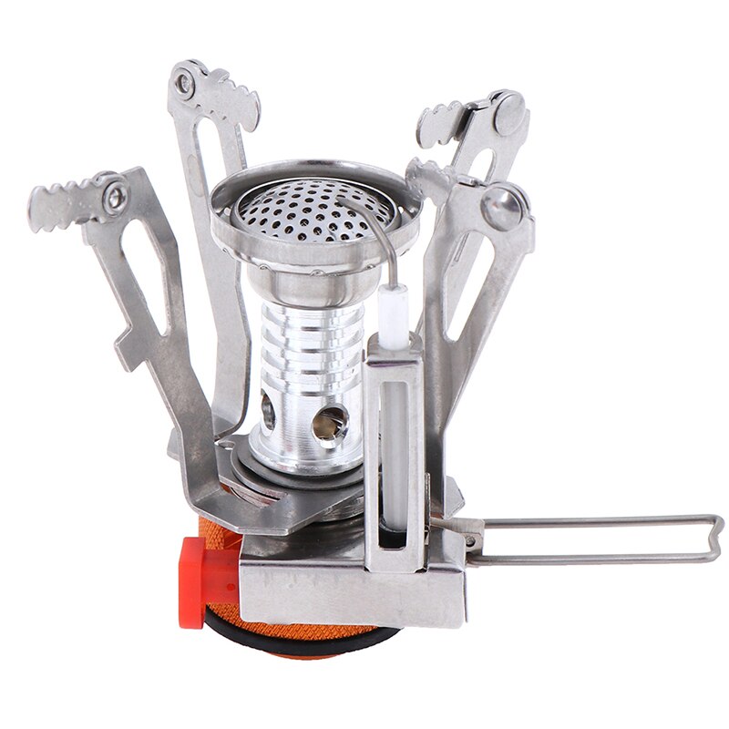 3000W Portable Outdoor Picnic Gas Burner Foldable Camping Mini Steel Stove +Case Mini