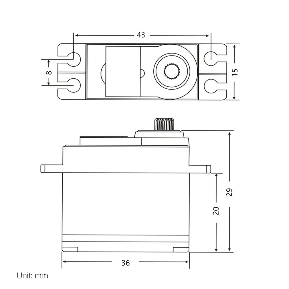 25g Metall Getriebe Servo 4,8-6V aktualisiert für 1/12 Wltoys 12428 12423 RC Auto Lkw Lenkung Teil zubehör