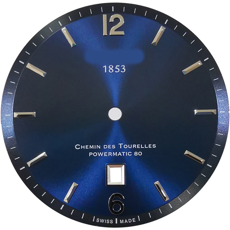38mm cadran aiguilles boîtier pour T099407A montre texte T099408 montre accessoires pour ETA 2824-2 mouvement