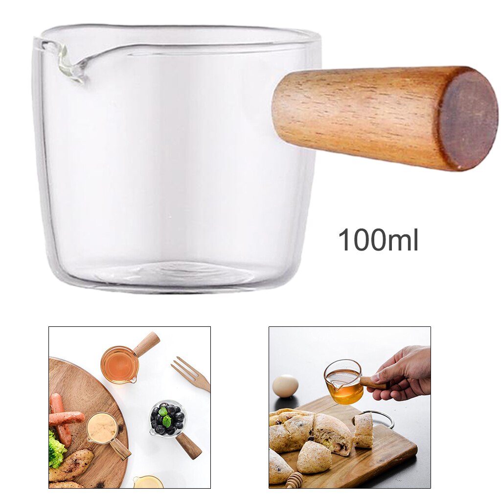 Mini Milk Pot Soup Porridge Sauce Pan Coffee Milk Pot Taste Dish 50/100ml: 100ml