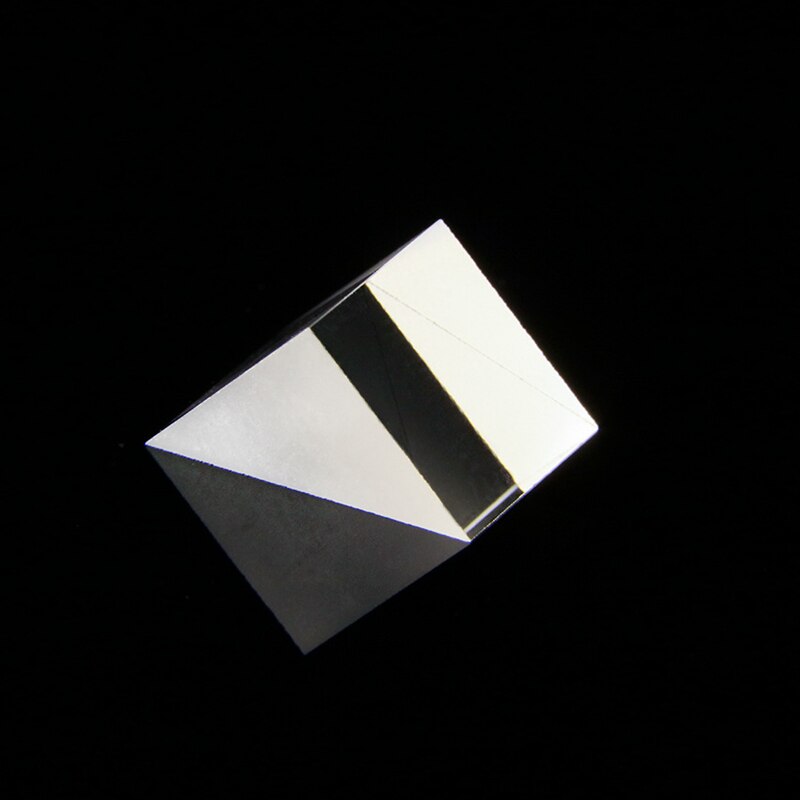 Optische Clear Driehoekige Glas Lens Prisma Diëlektrische Coated Voor Wetenschap Experimenten Onderwijs Lichtspectrum Natuurkunde