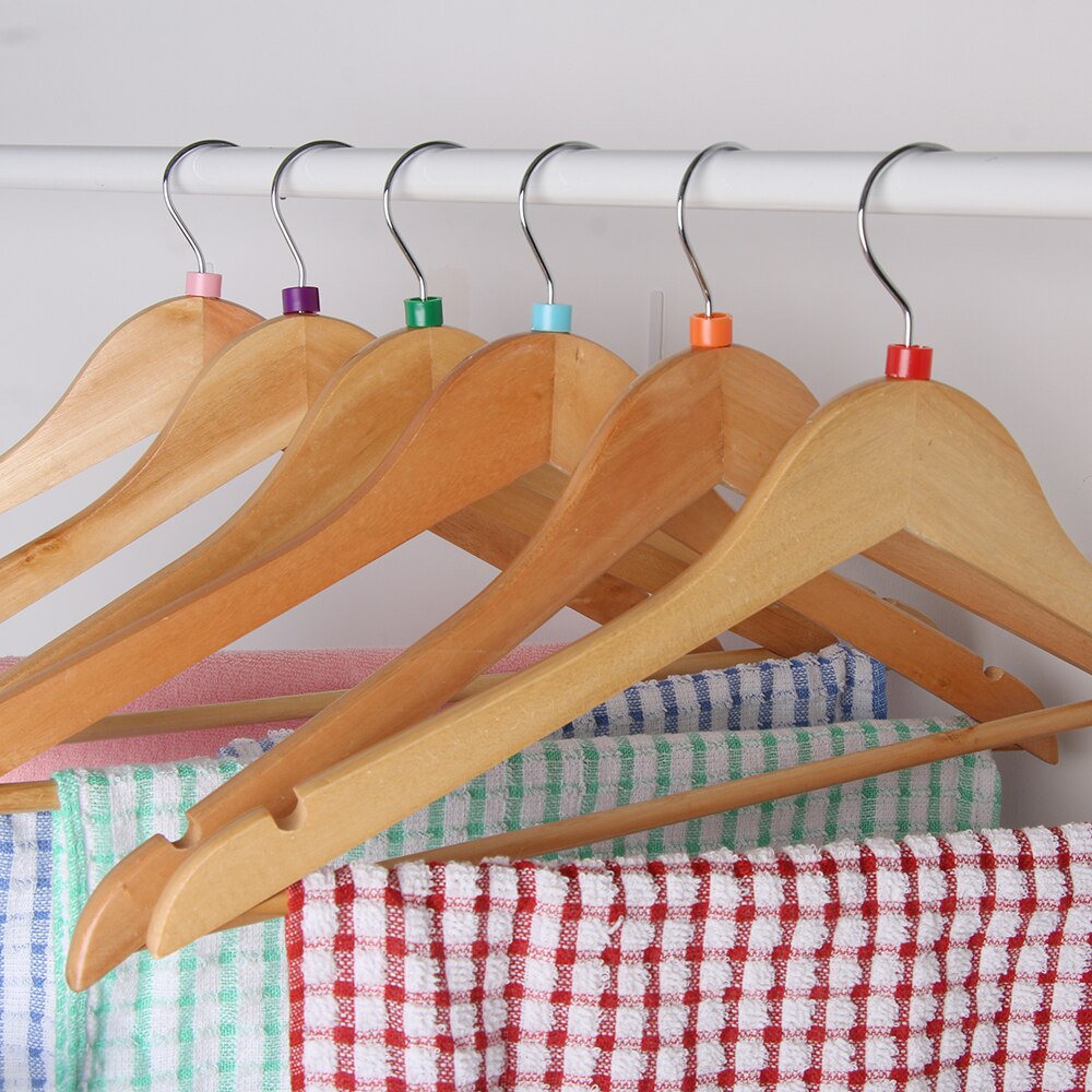 100PCS/pack DIY Clothing Size Dividers Round Hangers Closet Dividers for Clothes Stores or Home White Blank Dividers