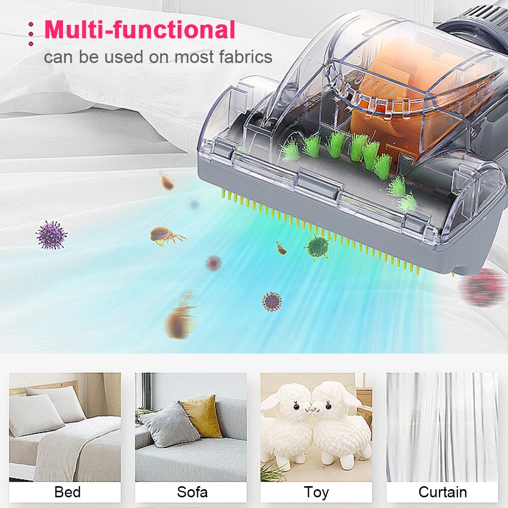 Handheld Vacuum Cleaner 2-In-1 Handheld Cleaner & Stick Vacuum Cleaner with Easy Empty Dust Cup for Home Hard Floor