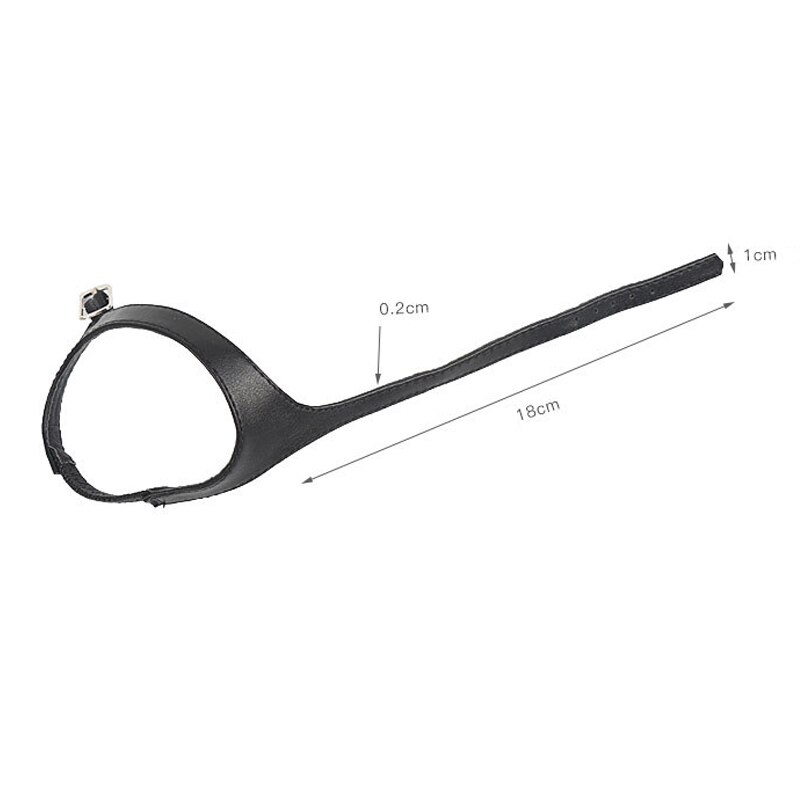 1 par justerbara skor remmar pu läder anti lösa kvinnor höga klackar skosnören accessoarer-wt