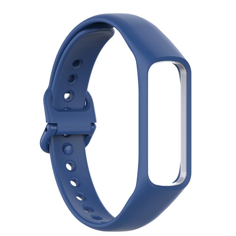 Cinturino di Vigilanza del Silicone Della Fascia di Polso per Samsung Galaxy Fit-e R375 Smart Watch Band Per La Misura E Inseguitore di Fitness wristband Accessori: Navy