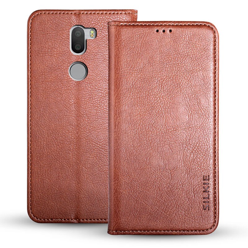 Luksusowe skórzane etui do Xiaomi Mi 5 5S PU skórzane etui do Mi 5S Plus z wewnętrznym etui z termoplastycznego poliuretanu materiał bez magnesu: for Mi 5S Plus  / Brown