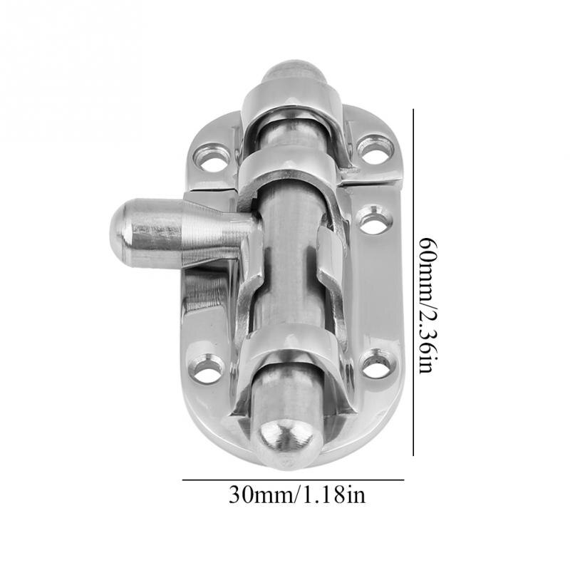 Stainless Steel Marine Boat Door Window Lock Latch Slide Barrel Bolt Clasp 60mm 110mm: 60mm