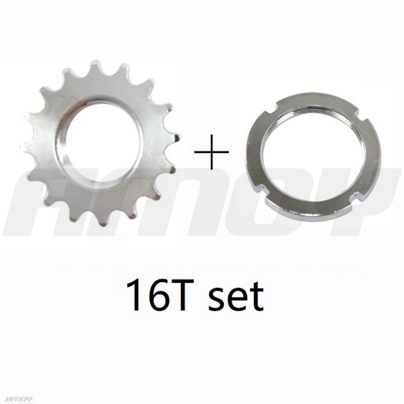13 T/14 T/15 T/16 T/17 T/18 T Fixed Gear Cogs, baanfiets Single Speed Tandwiel, Fixed Gear Bike Cogs Met Slot Ring, Voor 1/8 "Chain