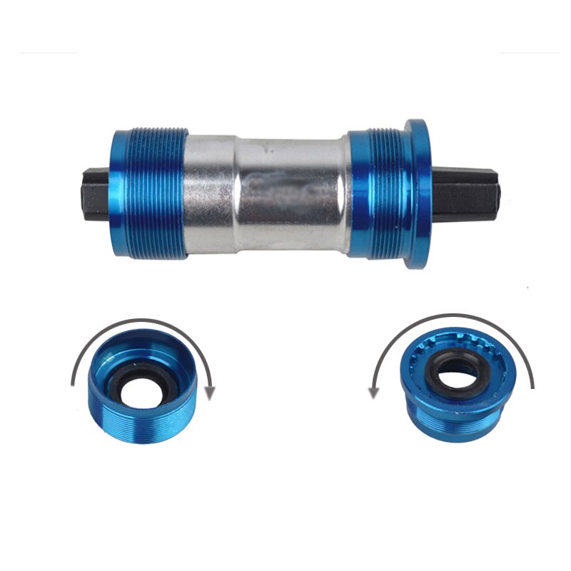 Mountain Bike Sealed Bottom Bracket 68x103/107/110.5/113/116/118/120/122.5/124.5/127.5mm Bicycle Central Bearing Axis