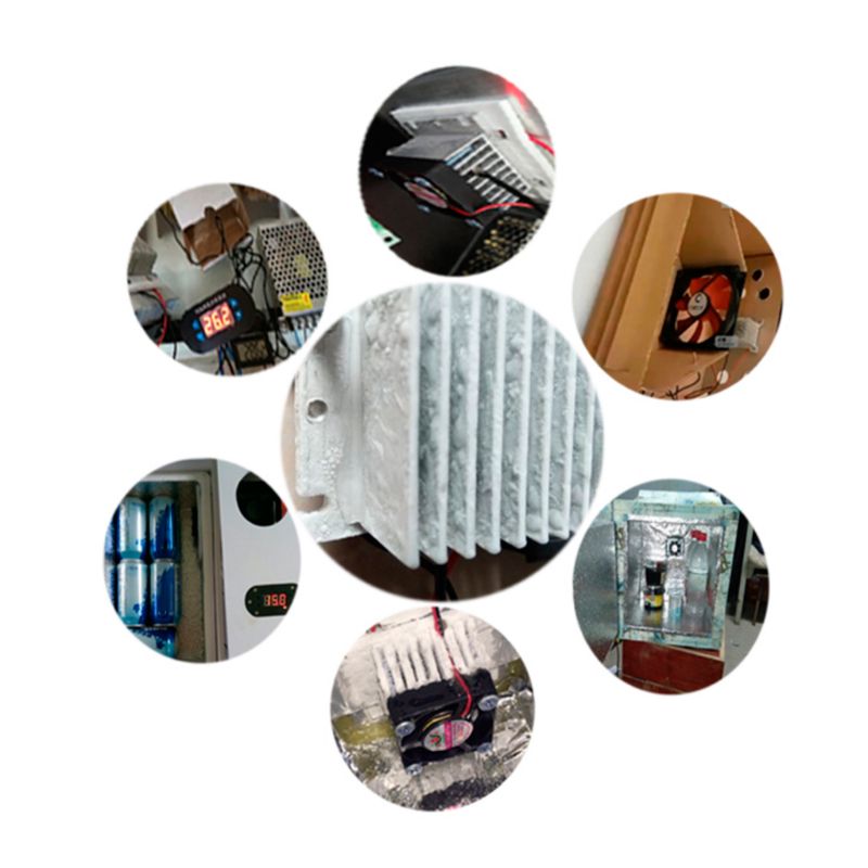 Refrigerador termoeléctrico de 12V, refrigeración, sistema de refrigeración de semiconductores