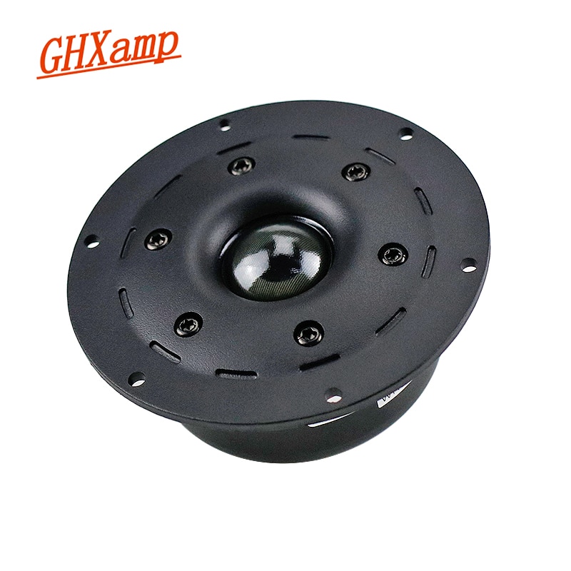 Ghxamp Hifi 4 inch Tweeter Speaker 5ohm 30W Dome Silk Film Treble Loudspeaker Home Theater Anti-magnetic 2 Way Speaker Diy 1pc