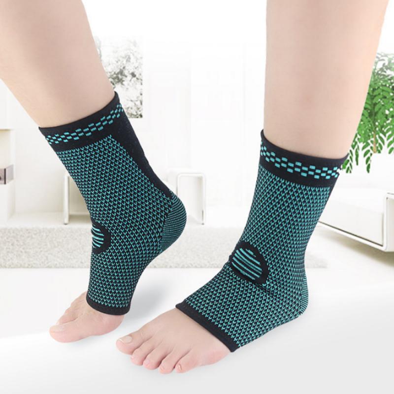 Elastic Knee Pads Fitness Kneepad Basketball Volleyball Knee Support Braces Ankle Brace Support Gym Nylon Foot Straps Ankle Pad