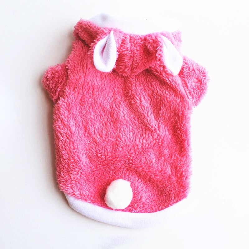 Fleece hundetøj vinter hund hættetrøje hvalp kæledyr tøj til hunde katte blød hund jakke chihuahua tøj til hunde frakke kæledyr outfit: 3 / Xs