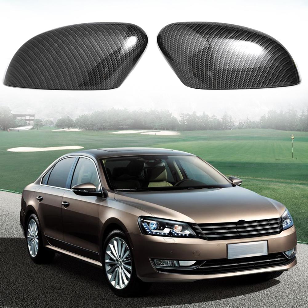 Cubierta embellecedora para espejo retrovisor lateral de coche, para Ford Focus MK2/MK3, cubiertas para espejo retrovisor del coche, 2 uds.