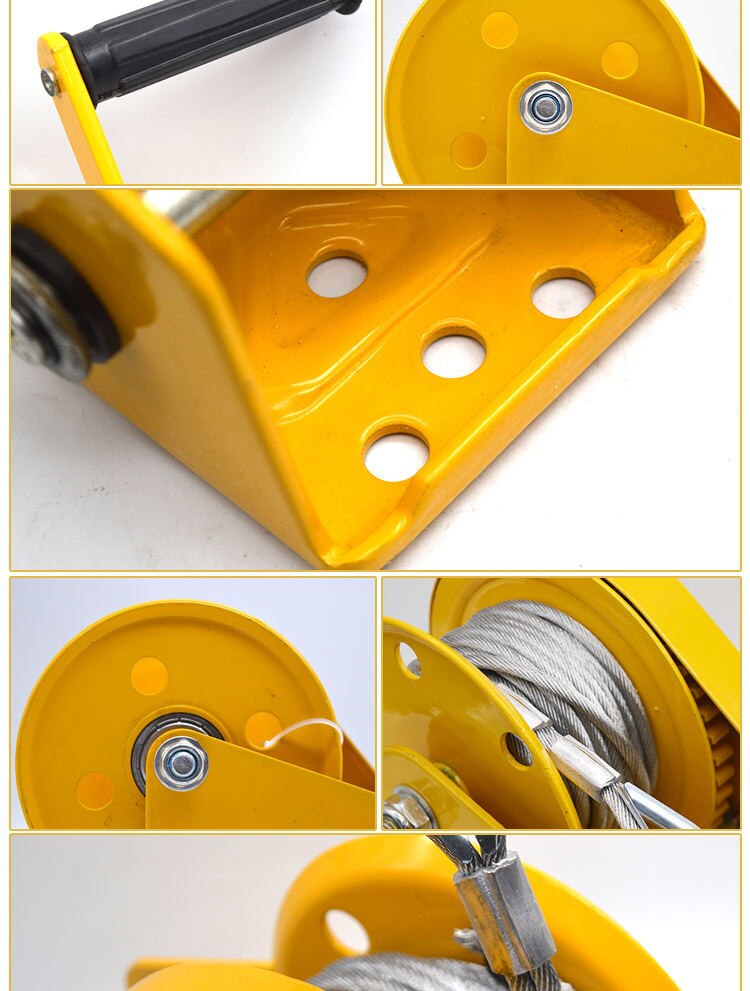 Manual winch