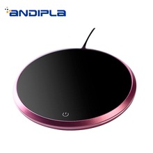 220V Electric Ceramic Stove Aluminum Alloy Warm Tea Heater Heating / Teapot Teacup Holder Chinese Kung Fu Tea Set Accessories