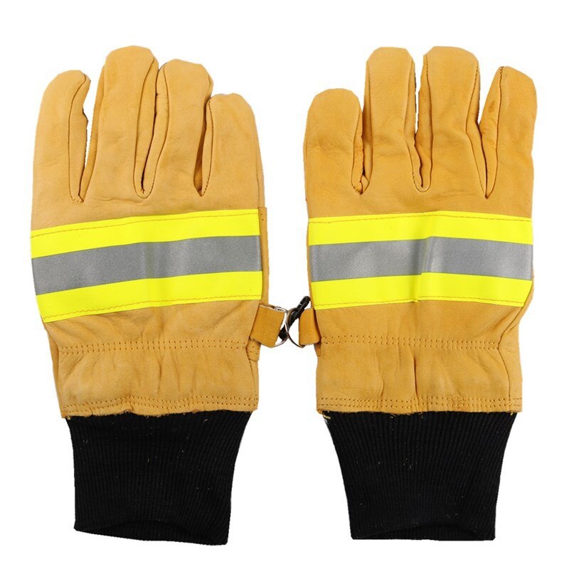 Firefighter Work Gloves Fire-Resistant Flame-Retardant Heat-Insulating Thick Waterproof Breathable And Reflective Safety Gloves
