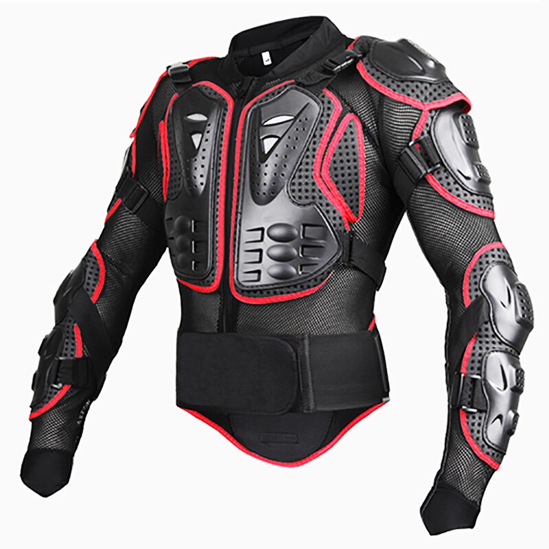Motorfiets Armor Jassen Volledige Motorcycle Body Armor Shirt Jasje Motocross Terug Schouder Protector Gear Kleding