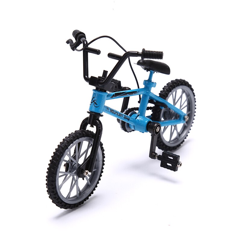 Mini bicicleta Bmx con cuerda de freno para niños, de aleación, funcional, de montaña, 1 Uds.: Azul