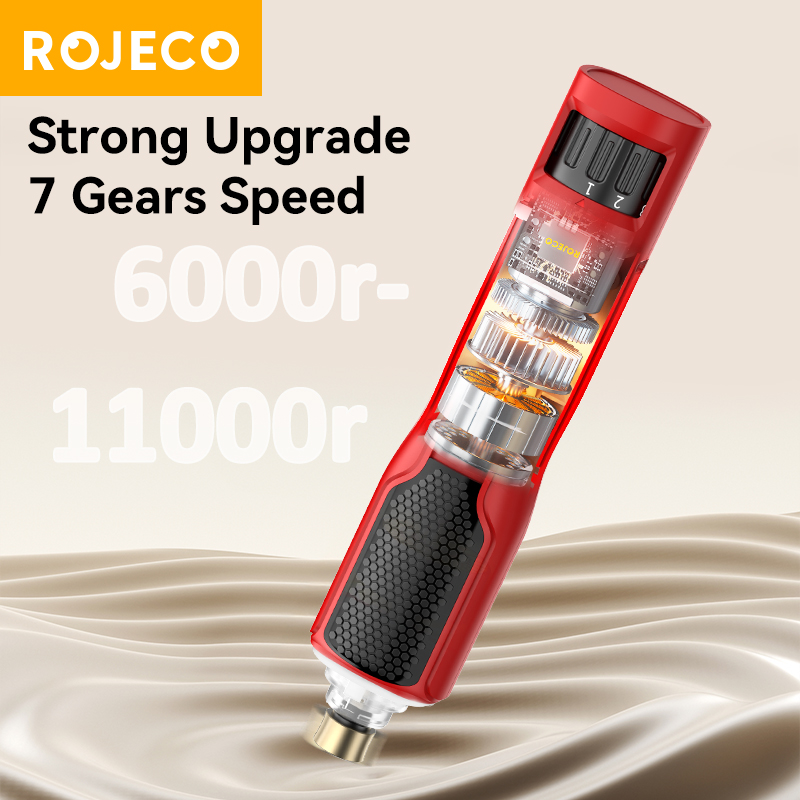 ROJECO-amoladora de uñas eléctrica para mascotas, cortaúñas recargable para perros y gatos, luz LED, garra para mascotas, accesorios para el cuidado de uñas