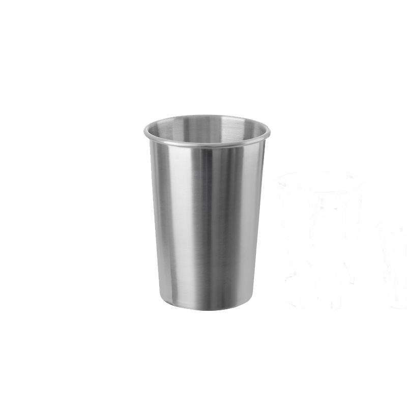 Stainless Steel Metal Cup Beer Cups White Wine Glass Coffee Tumbler Travel Camping Mugs Drinking Tea Mug Set Outdoor: Brown / 901-1000ml