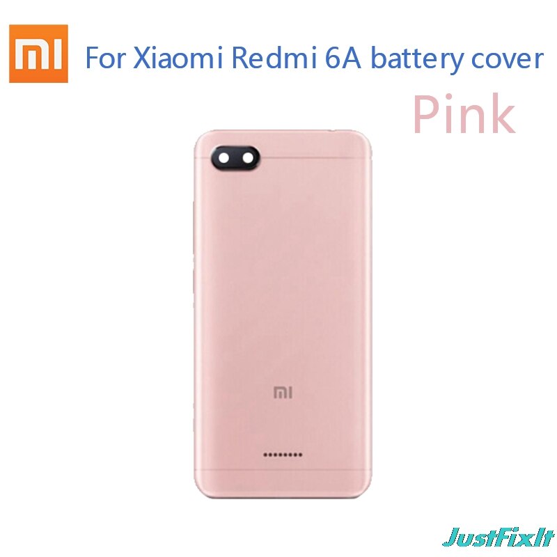 Funda trasera para Xiaomi Redmi 6A carcasa trasera de repuesto, Original, para Redmi 6A