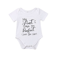 Ropa vestimenta para bebé, niño y niña, MY AUNT Bodi, Babygrow, algodón, novedad