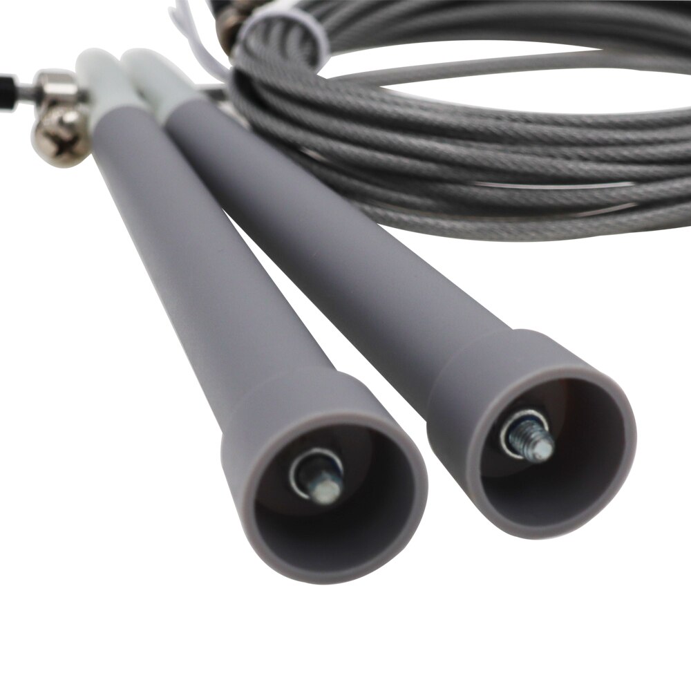 Steel Wire Skipping Skip Adjustable Jump Rope Fitnesss Equipment Exercise Workout 3m speed training goal rope foot skip