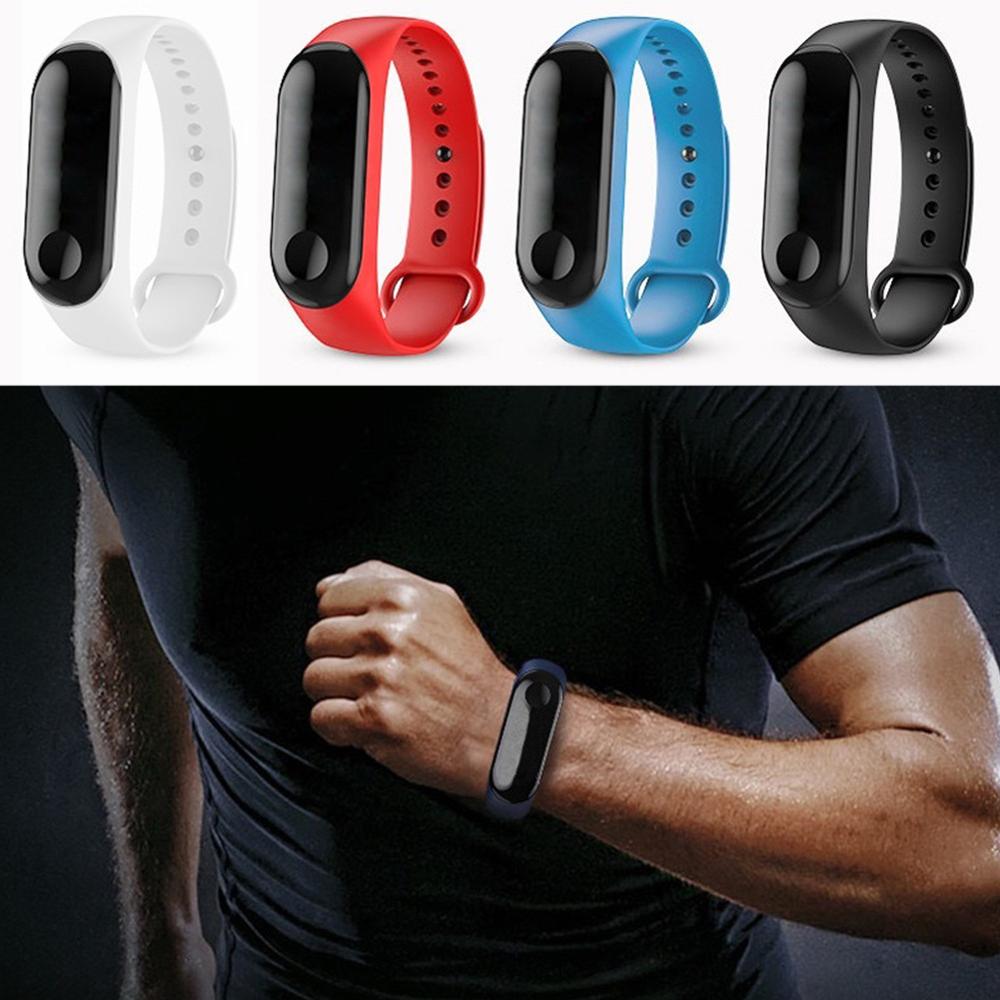 Relojes con Sensor táctil electrónico para hombre y mujer, pulsera con LED, resistente al agua, para deportes electrónicos, de natación para amantes de los estudiantes, con caja de PP