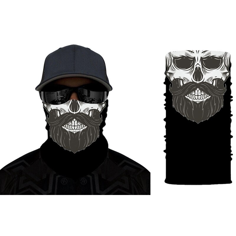 Bandana Zon Buiten Magische Sjaal Sneldrogende Wasbare Gezicht Cover Herbruikbare Slobkousen Bescherming Stof Hals Gezicht Doek Hoofddoek: 120-20 MZ0124