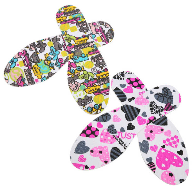 Children Shoe Sole Inserts 1 Pair Children Shoe Insole Breathable Latex Shoe Sole Inserts Kids Shoe Pad Cut Free Size Shoe