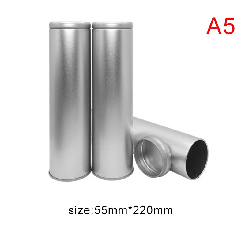 1pcs Airtight Proof Container Aluminum Herb Stash Metal Sealed Can Tea Storage: E