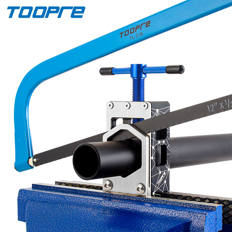 TOOPRE Fahrrad Gabel Cutoff Rohr Halter Rennrad Carbon Faser Cutoff Rohr Werkzeug Sattelstütze Schneiden Säge Bogen Fahrrad Reparatur Werkzeug
