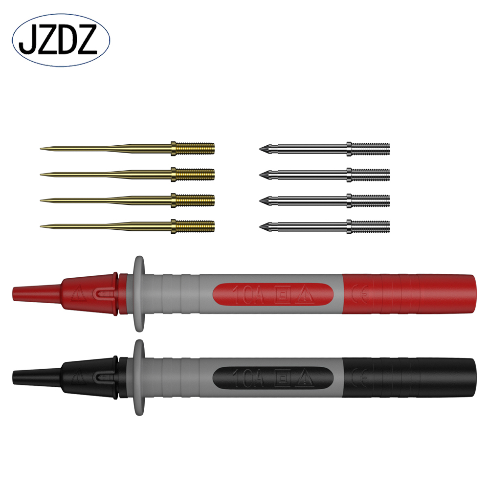 Jzdz 1 Set 2 Stuks Multimetertest Probe Vervangbare Naald Multifunctionele Test Pen J.30013A