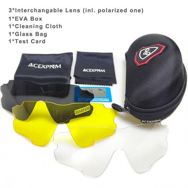 Mannen Vrouwen Gepolariseerde Fietsen Bril UV400 Fietsen Goggle TR90 Fietsen Brillen Outdoor Sport Fietsen Zonnebril 4 Lens