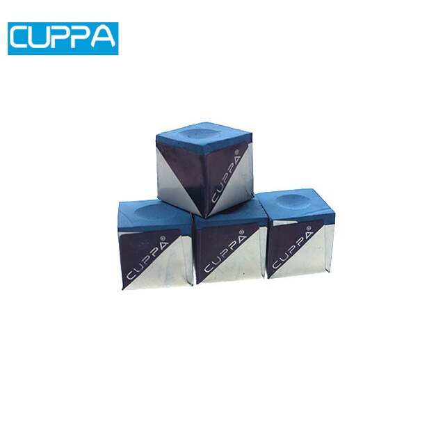 Cuppa 4 Stks/partij Biljart Krijt Vette Blauw Biljart Snooker Krijtjes Accessoires Made In China