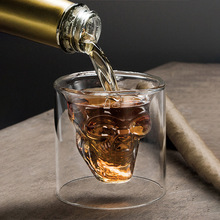 3D Skull Shot Glas Ghost Rider Cool Drank Geesten Menselijk Skelet Wijn Glas Voor Bar Party Pub Whiskey Vodka Tumbler koffie Cup
