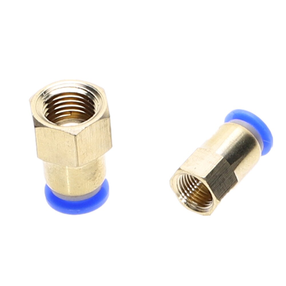 Raccord Pneumatique Coude Cloison PLM – 6 Mm, 8 Mm, 10 Mm, 12 Mm – Rapide & Étanché – Pour Tube PU/Nylon