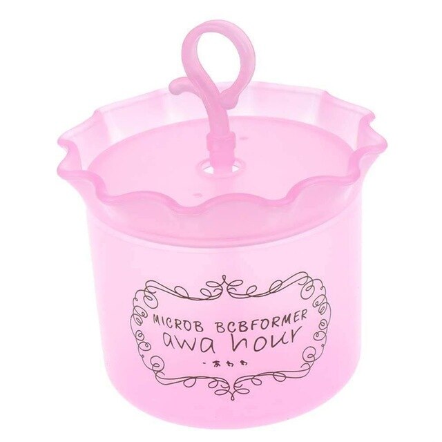 Resor hushållskopp bubbla skum: Rosa
