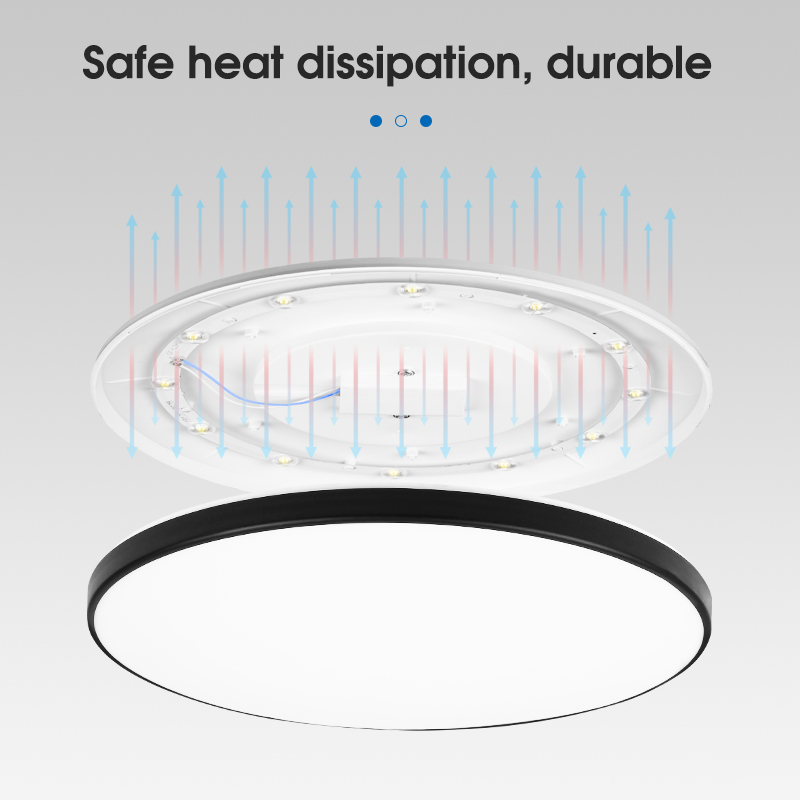 Led-kattovalaisin 220v modernia kattovalaisinta 15/20/30/50w led-paneelikattovalaisinta makuuhuoneen keittiön sisustusvalaistukseen