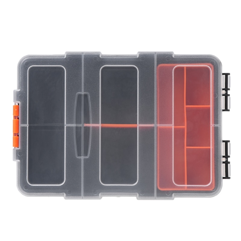 1 St Hardware Doos Transparant Multifunctionele Opslag Tool Case Plastic Organizer