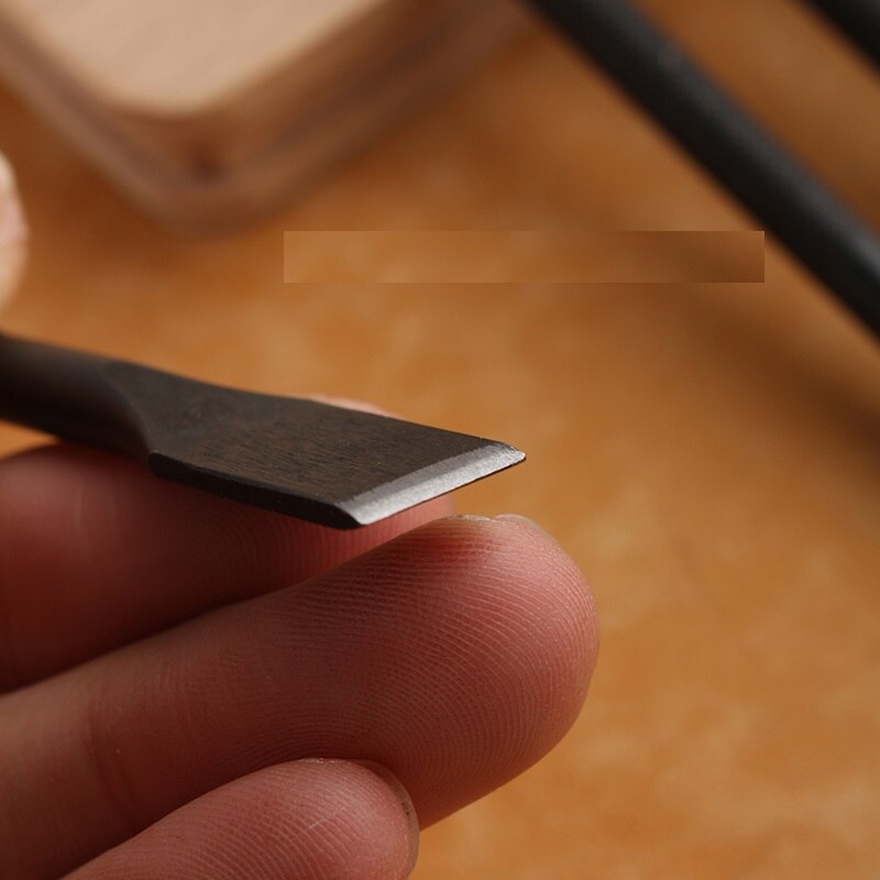 Leather Craft Tools Slot Punches 3/5/6/8/10/12mm Hole Punches Straight Punch Cutter Tools DIY Leather Craft Hand Work Tool