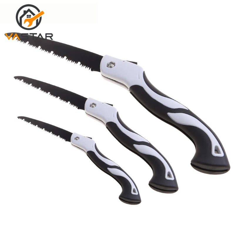 Vastar Multifunctional Folding Saw Blade Hand Saw Woodworking Cutting Tools SK5 Steel Handle Collapsible Sharp Garden Saw