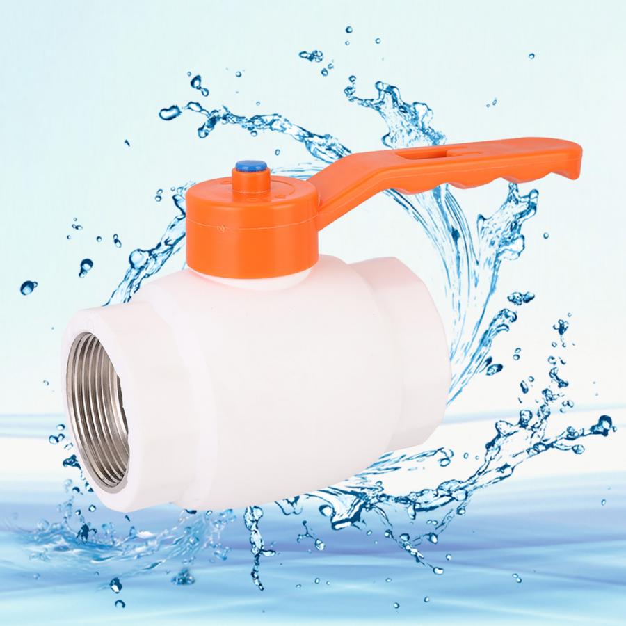 Thread Ball Valve PPR Plastic Water Pipe Fitting Accessories 1.5in Female Thread Ball Valve Connector