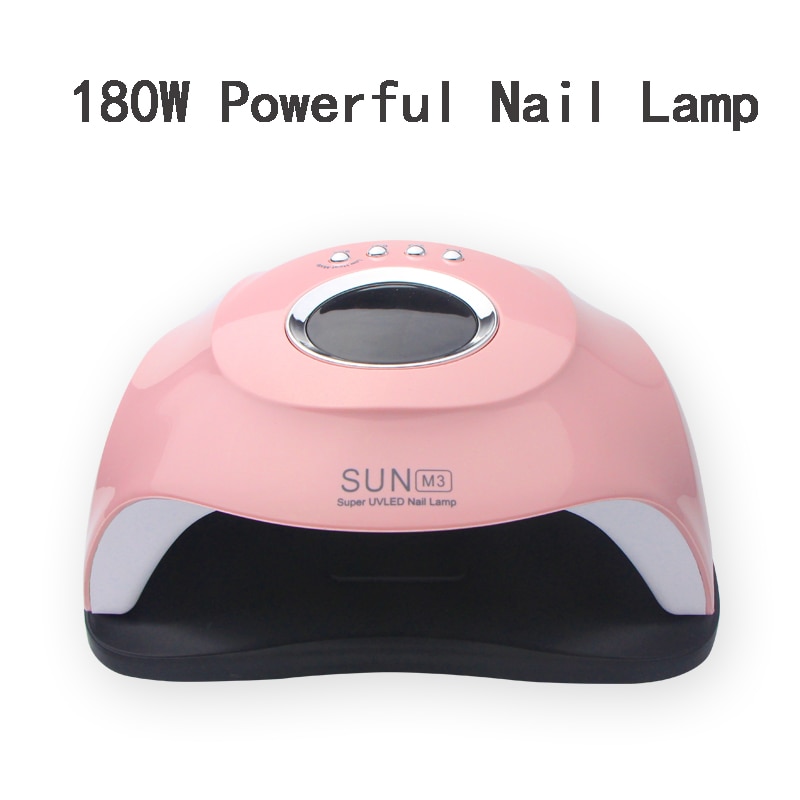 Nail Dryer 180W Uv Led Lamp Voor Curing Alle Gels Polish Vernis Uv Lamp Voor Manicure Salon Nail Art gereedschap Voor Nagels Lamp