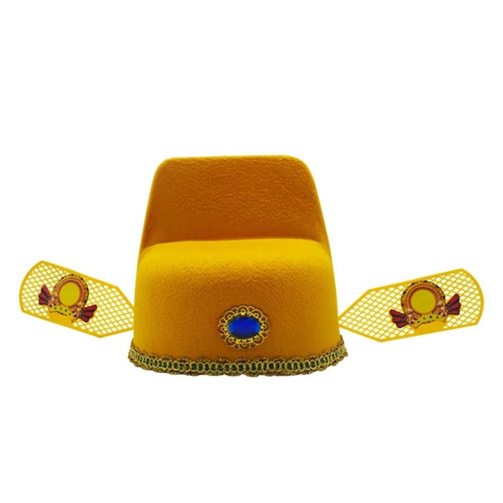 Sombrero de cultura china, sombrero antiguo, gorra de novio, sombrero de estilo chino, gorra de gasa negra, gorra de estudiante número uno, accesorios Hanfu: Gris
