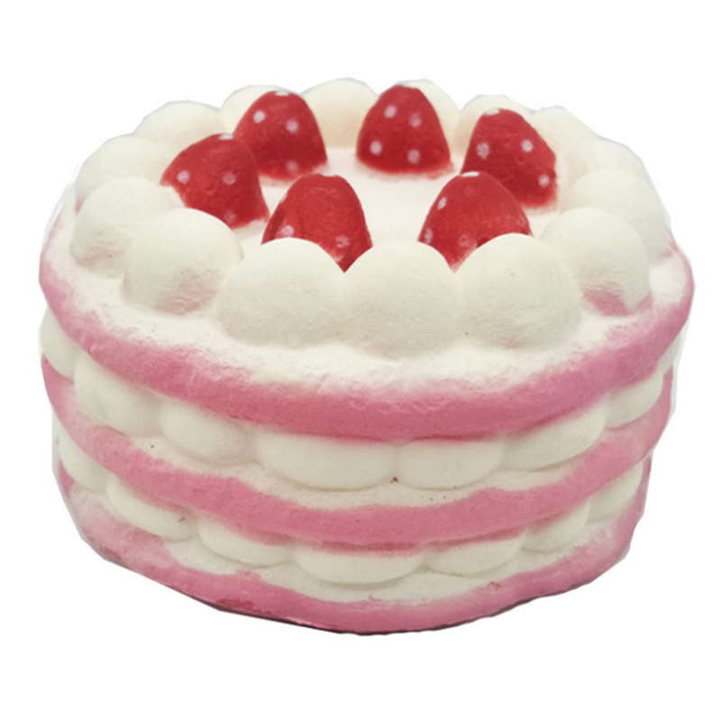 8 ~ 14Cm Leuke Voedsel Stress Relief Speelgoed Mooie Squishy Cake Vorm Squeeze Speelgoed Nieuwkomers: Style 1 P