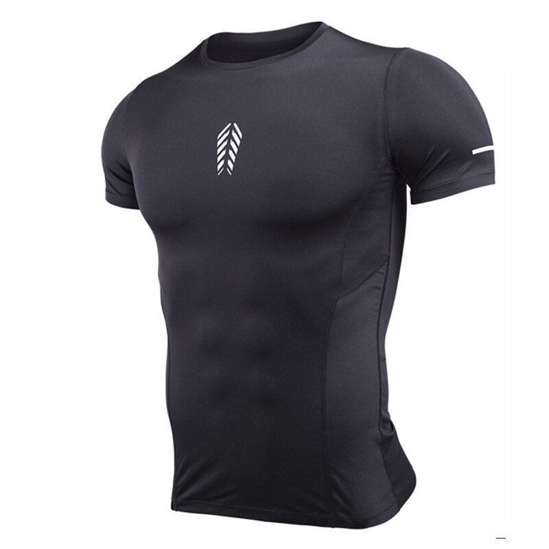 5XL/6XL schnell trocken Kompression Shirt Herren Sport Atmungsaktive Kurzarm Lauf T-Shirt elastisch Fitnessstudio Fitness oben T Plus größe