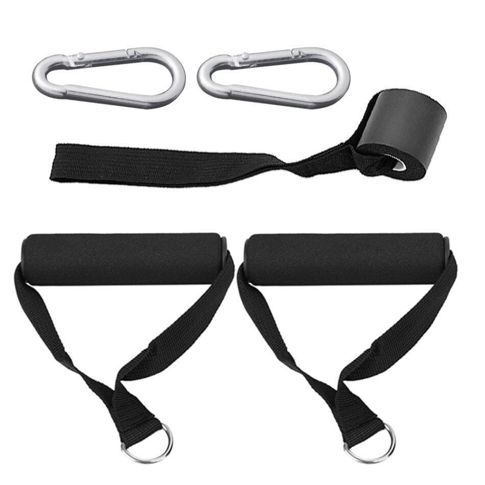 11Pcs/Set Latex Resistance Bands Gym Door Anchor Ankle Straps With Bag Kit Set Yoga Exercise Fitness Band Rubber Loop Tube Bands: type 1